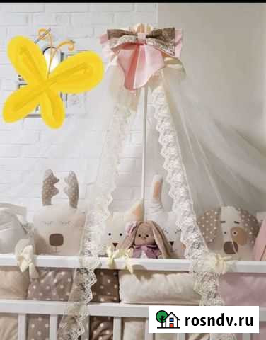 Бортики подушки игрушки в детскую кроватку Ялта - изображение 1