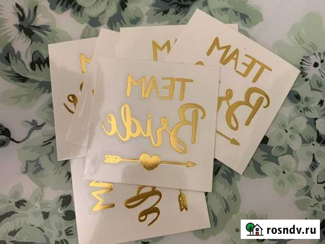 Переводные тату на девичник Котельники - изображение 1