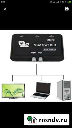 VGA свитчер подключение к монитору 2VGA Барнаул - изображение 1