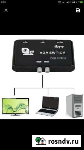 VGA свитчер подключение к монитору 2VGA Барнаул - изображение 1