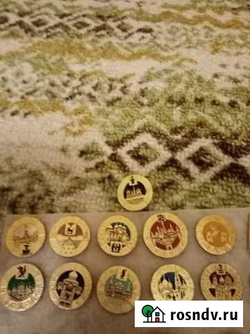 Значки олимпиада 80, города Владимир - изображение 1