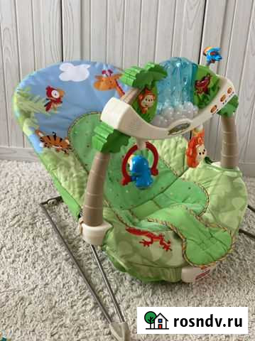 Качели шезлонг с вибрацией Fisher Price Красногорск - изображение 1