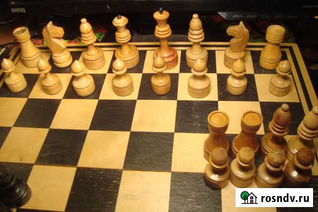 Шахматы СССР дерево Санкт-Петербург - изображение 1