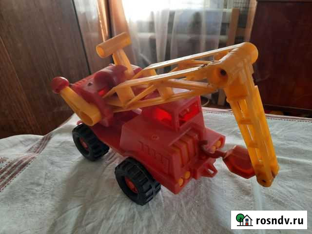 Развивающий автомобиль, игрушка кран Кашира - изображение 1