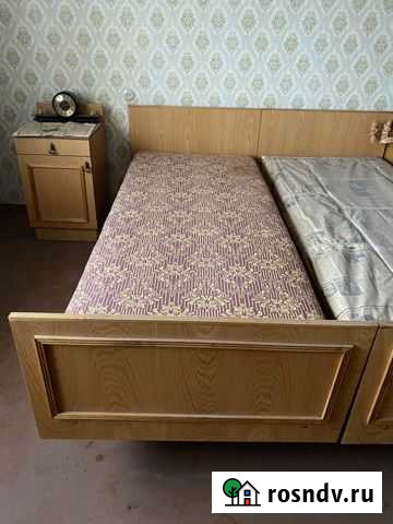 Кровать односпальная с матрасом бу Брянск - изображение 1