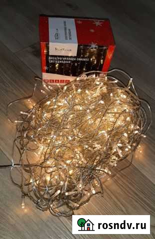 Новая гирлянда-занавес 3х2 Ульяновск - изображение 1