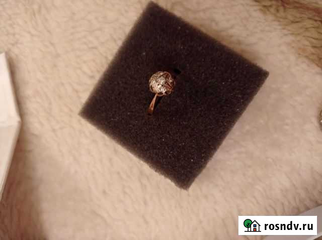 Золотое кольцо с бриллиантом СССР Махачкала - изображение 1