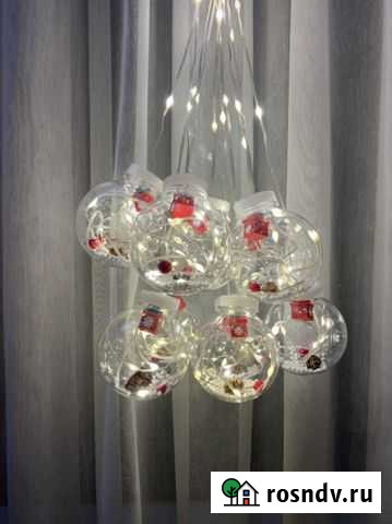 Гирлянда штора шары Новосибирск - изображение 1