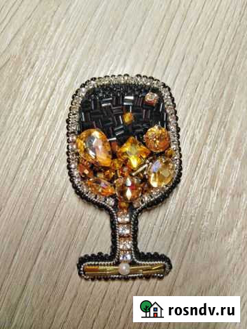 Брошь фужер Рязань - изображение 1