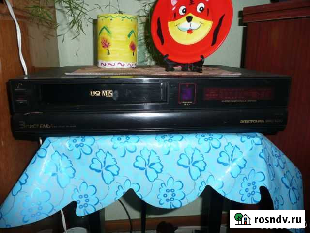 Видеомагнитофон Электроника вмц 8220 Чебоксары - изображение 1