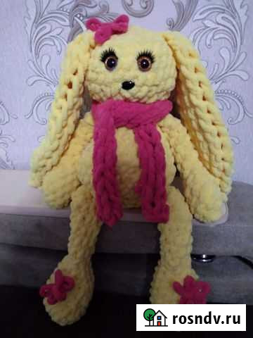 Мягкая игрушка заяц Чита - изображение 1