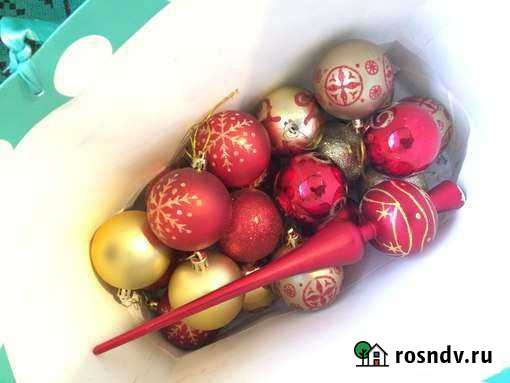 Новогодние шары 20 шт Самара - изображение 1