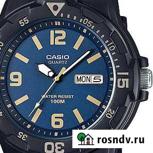 Новые часы casio водонепроницаемые оригинал 100 Уфа - изображение 1