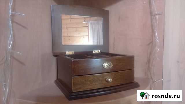 Шкатулка для украшений дерево Малаховка - изображение 1