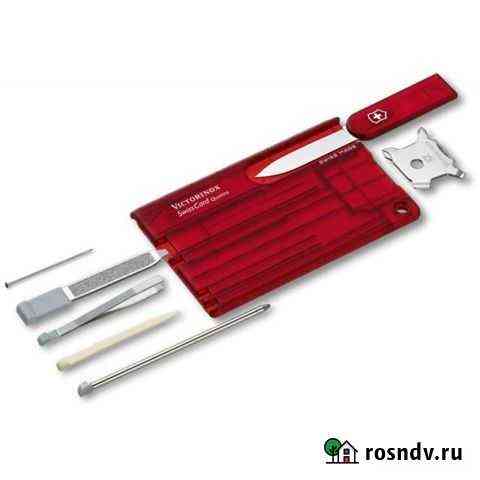 Карта Victorinox SwissCard Quattro 0.7200.T Новая Москва