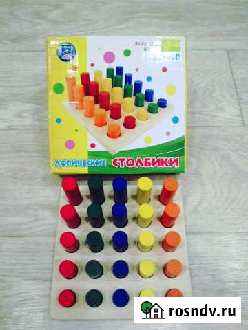 Логические столбики (дерево). Новые Череповец - изображение 1