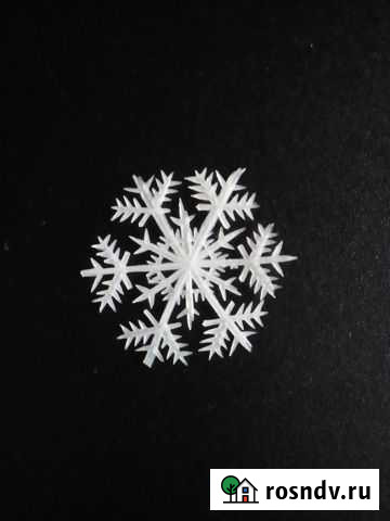 Снежинка пластик СССР Тюмень - изображение 1