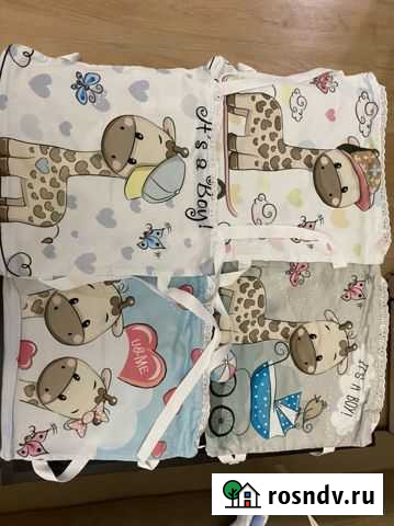 Бортики в детскую кроватку новые Новокузнецк - изображение 1