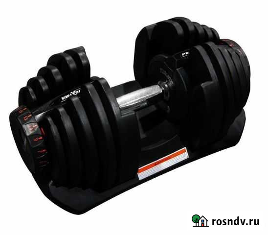 Регулируемая гантель Proxima Gigant 40кг Хабаровск - изображение 1