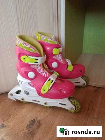 Ролики для девочки р30-33 Новокузнецк - изображение 1