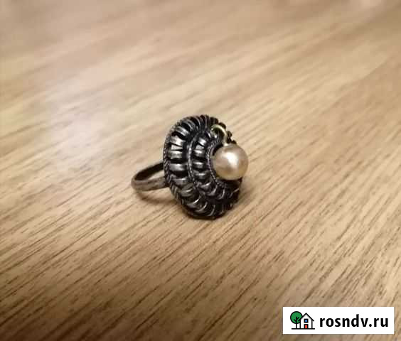 Старинный перстень серебро Гагарин - изображение 1