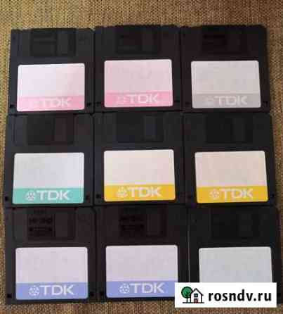 Дискеты TDK 3,5, 9 штук Озерск