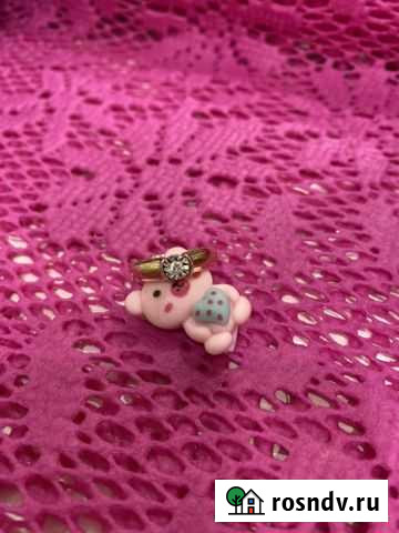 Золотое кольцо с бриллиантом Липецк - изображение 1