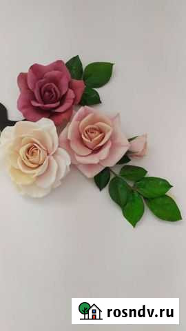 Цветы из полимерной глины Екатеринбург - изображение 1