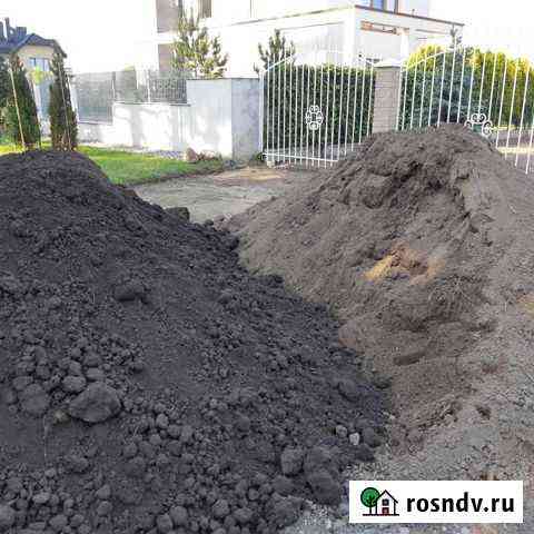Глушковский черный карьерный грунт Калининград