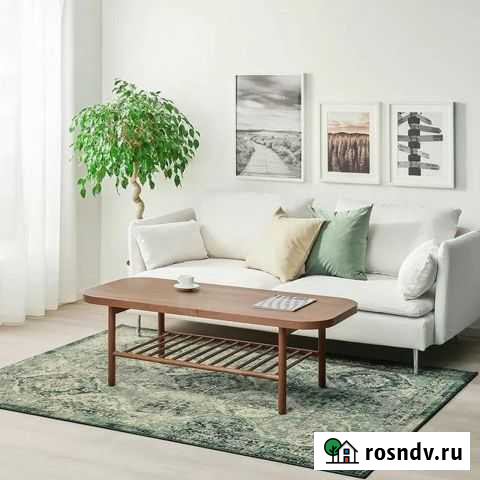 Вонсбэк Ковер, короткий ворс, зеленый170x230 см Вологда - изображение 1