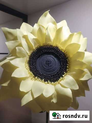 Цветок из изолона (подсолнух) Барнаул - изображение 1