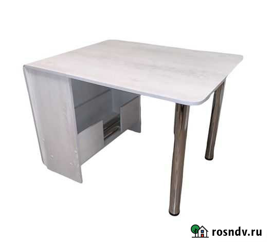 Кухонный стол раскладной(хромированные ножки) Тольятти - изображение 1