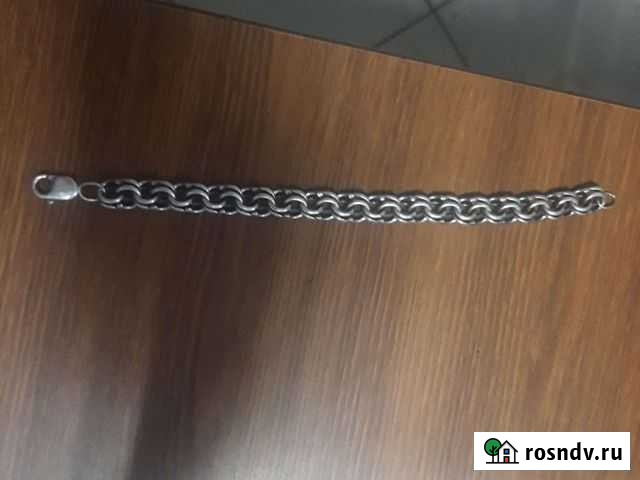 Серебряный браслет мужской Усть-Лабинск - изображение 1