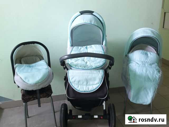 Коляска zippy viva 3 в 1 Ижевск - изображение 1