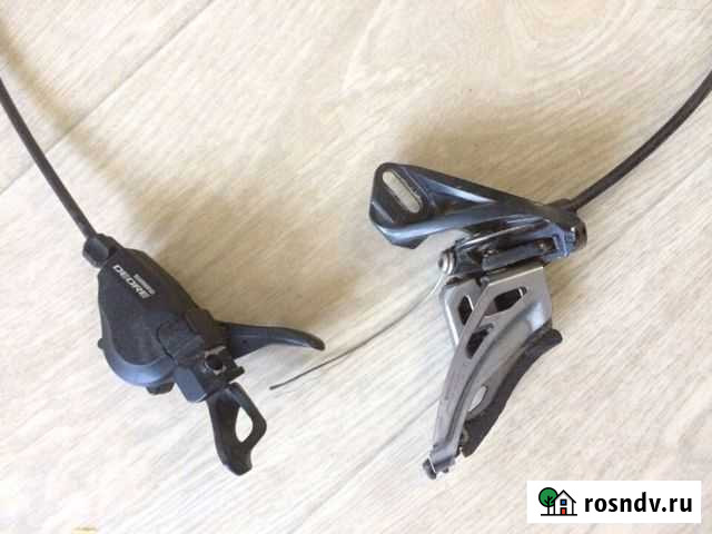 Переключатель shimаnо dеоrе М6020+манетка Новочебоксарск - изображение 1