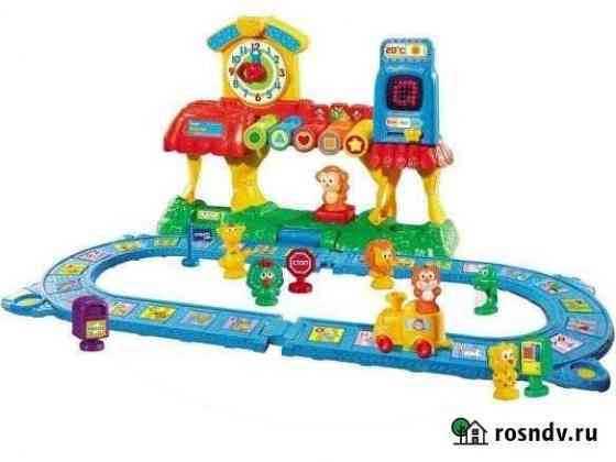 Обучающая железная дорога Vtech и др.игрушки Псков