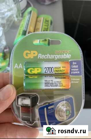 Аккумуляторные батарейки gp аа aa 2700 Великий Новгород - изображение 1