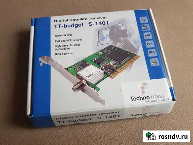 Приемник DVB-S TechnoTrend TT-budget S-1401 Волгоград - изображение 1