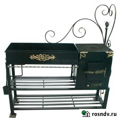 Мангал с печкой для дачи Ярославль - изображение 1