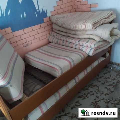 Кровать односпальная с матрасами Челябинск - изображение 1