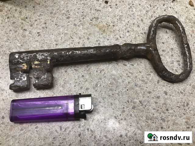 Ключ амбарный старинный Майский - изображение 1