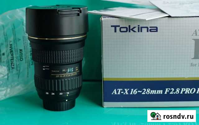 Nikon Tokina 16-28mm 2.8 PRO fx Кропоткин - изображение 1