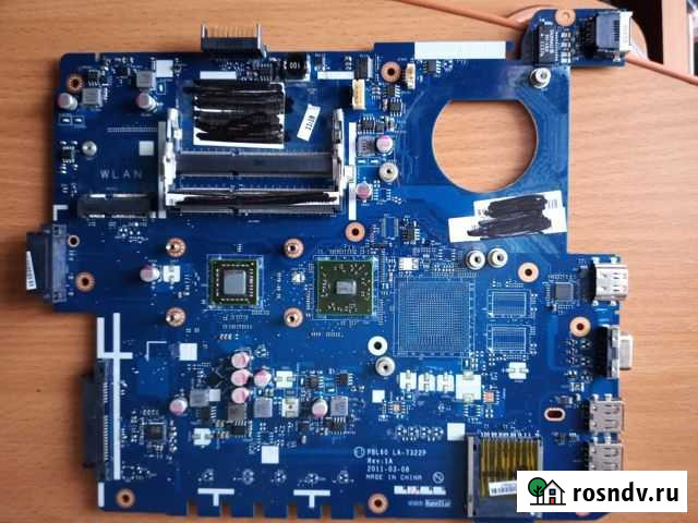 Материнская плата к ноутбуку asus X53B K53B X53BY Верещагино - изображение 1