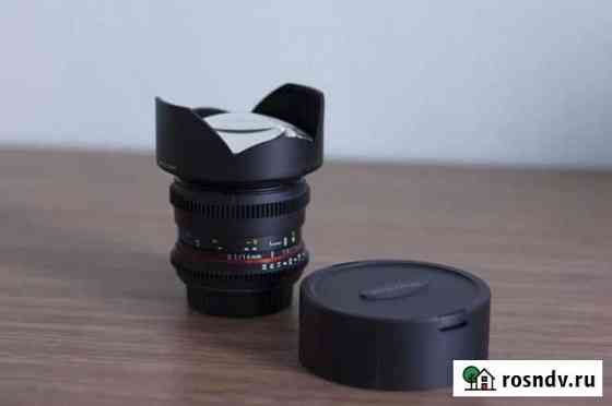 Объектив samyang 14 mm T3.1 Canon EF Казань