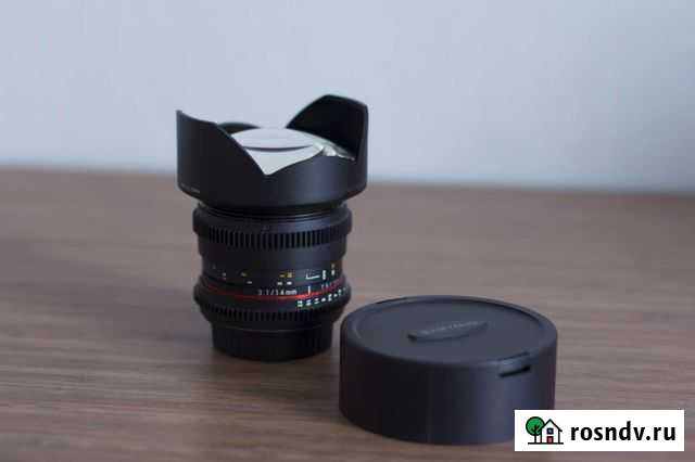 Объектив samyang 14 mm T3.1 Canon EF Казань - изображение 1