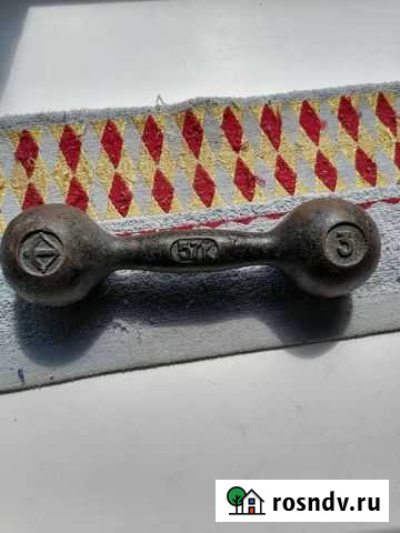 Гантеля 3 кг Брянск - изображение 1