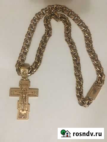 Золотая цепь и крест Курск - изображение 1