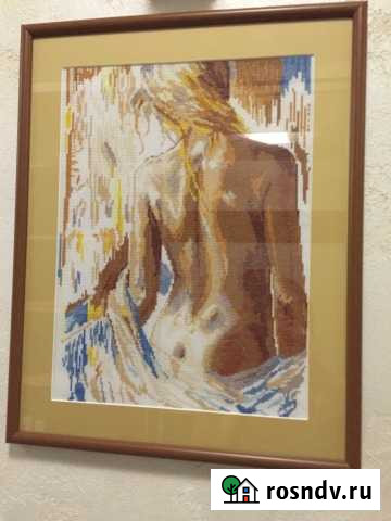 Картина вышитая Нежность Тюмень - изображение 1