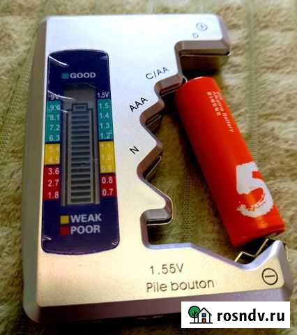 Тестер для батареек Кимры - изображение 1