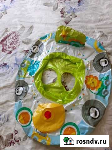 Детский надувной круг в виде машинки Щекино - изображение 1